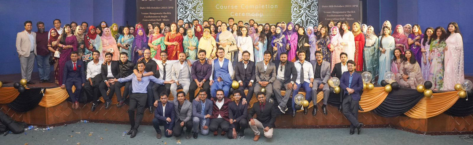 Course completion ceremony of IM18 and BDS4